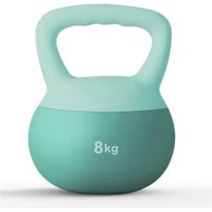 Soft Kettlebell 5KG - Stille Fitness Kettlebell voor Krachttraining Thuis & Gym