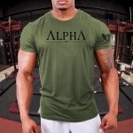 Spartan Fitness T-Shirt voor Heren - Krachttraining en Bodybuilding Shirt