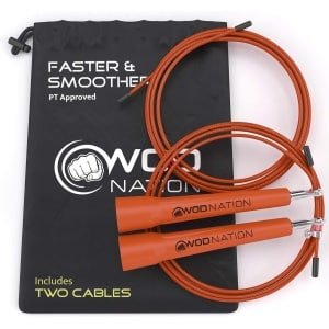 Speed Jump Rope voor Fitness, Boksen en Crossfit - Verstelbare Stalen Kabel