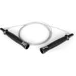 Speed Springtouw - Conditie Touw - Cardio Training - Stalen Kern - 280 cm - Zwart Transparant