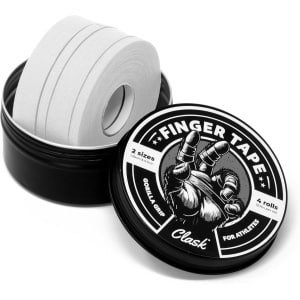 Sport Vinger Tape Set - 4 Rollen Duurzaam Katoen voor Klimmen, CrossFit & Handbal