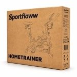 Sportfloww Hometrainer - Fitness Fiets - Spinningfiets - 8KG Vliegwiel -Hartslagmeter - Incl App - Extreem stil