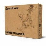 Sportfloww Hometrainer II - Fitness Fiets - Spinningfiets - 8KG Vliegwiel -Hartslagmeter - Incl App - Extreem stil