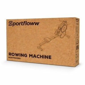 Sportfloww Roeitrainer - Roeimachine Met App - Inklapbaar Roeiapparaat - 16 Weerstandniveaus - Geschikt tot 195cm