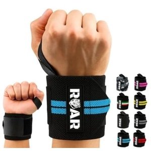 Sportieve polsbandages voor dames en heren - ideaal voor crossfit, spieropbouw en gewichtheffen