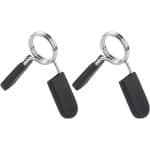 Spring Clip Collars voor Dumbbells en Barbells, 25mm en 1 Inch, Snelle Ontgrendelingsklem, Gewichtstraining Accessoires, Ideaal voor Fitness en Krachttraining