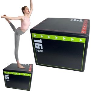 Springbox Training - Fitness Box - Kracht en Cardio - Schokabsorberend en Antislip - 40x30x35 cm - Meerdere Kleuren
