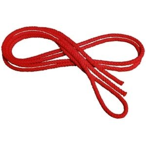 Springtouw 2.5m - Fitness Touw - Cardio Training - Gevlochten Volgens Regels - 2.5 Meter - Rood