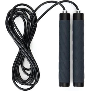 Springtouw Advanced - Oefentouw Cardio - Fitness Training - Verstelbare Lengte - Tot 275cm - Zwart