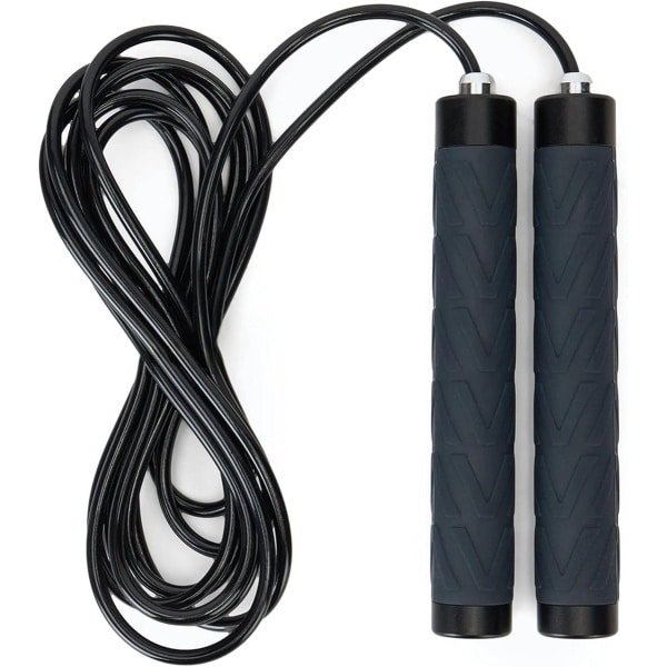 Springtouw Advanced - Oefentouw Cardio - Fitness Training - Verstelbare Lengte - Tot 275cm - Zwart