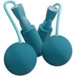 Springtouw - Fitness Touw - Cardio Training - Draadloos Dubbel Lager - Verstelbaar - Blauw