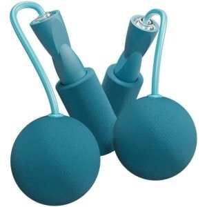 Springtouw - Fitness Touw - Cardio Training - Draadloos Dubbel Lager - Verstelbaar - Blauw
