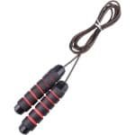 Springtouw - Fitness Touw - Cardio Training - Kogellagers - Verstelbaar - Zwart