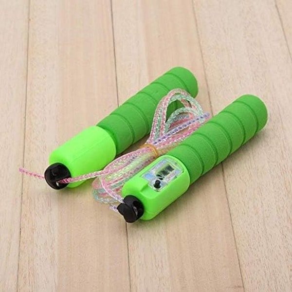 Springtouw - Fitness Touw - Cardio Training - Verstelbare Lengte - 2.8 Meter - Groen