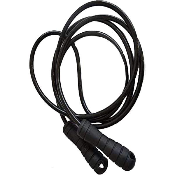 Springtouw - Fitness Touw - Cardio Training - Versterkt Stalen Vlechtwerk - 9mm Diameter - Zilver