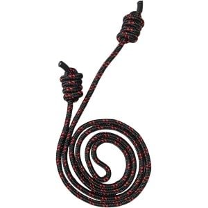 Springtouw - Fitness touw Workout touw - Cardio training - Verstelbare lengte - 28 m - Zwart/Rood