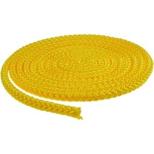 Springtouw Gymnastiek - Fitness Touw - Cardio Training - Verstelbare Lengte - 300 cm - Geel