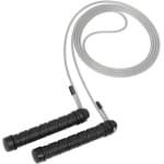 Springtouw met Gewichten - Fitness Touw - Cardio Training - Verstelbare Lengte - 2.95 m - Zilver
