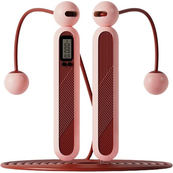 Springtouw met Teller - Elektrisch Jumprope Fitness - Draadloos voor Volwassen en Kinderen - Cardio