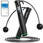 Springtouw met teller verstelbare draadloze snelheid touw app-gegevensanalyse fitness trainingsuitrusting voor vrouwen mannen en kinderen crossfit