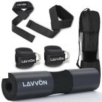 Squat Pad Set voor Gewichtheffen - Ergonomische Schuimpadding voor Nek- en Schouderondersteuning - Ideaal voor Krachttraining en Fitness