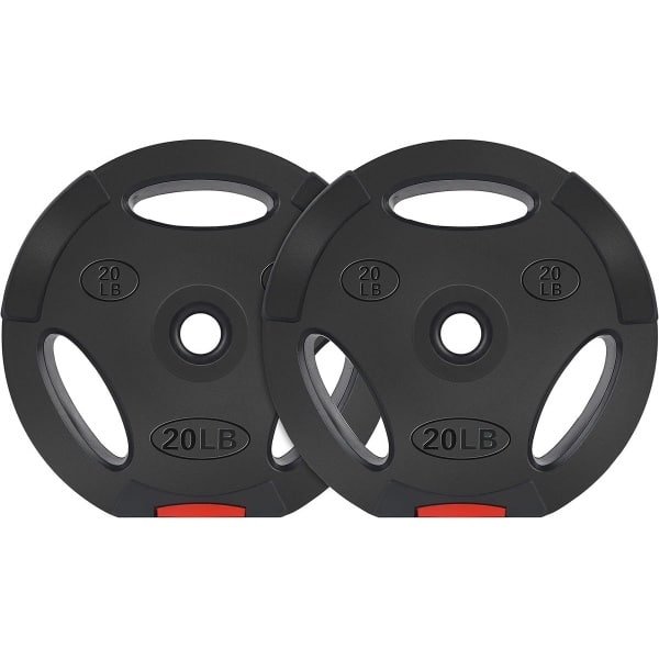 Standaard Vinyl Halterplaat 25mm (1 Inch) voor Krachttraining en Gewichtheffen