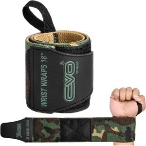 Sterke Polsbandages voor Gewichtheffen en Krachttraining | 45 cm Ondersteuning met Duimlus
