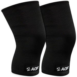 Stevige Knie Braces voor Krachttraining en Gewichtheffen - Compressie Sleeve voor Stabiliteit