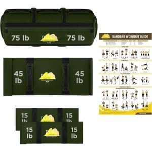 Stevige Trainingszandzakken voor Krachttraining en Conditie (15-75 lbs)