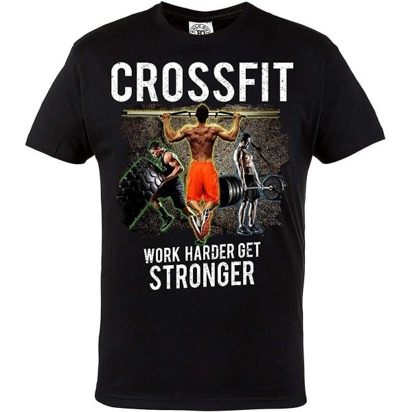 T-shirt voor Heren - Vechtsport & Crossfit - Comfortabel Katoen - Casual & Sportkleding