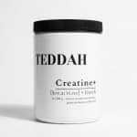 TEDDAH Creatine Monohydraat - 500 gram (100 dagdoseringen) - Gratis scoopje - Gemicroniseerd tot 200 mesh - Halal en Vegetarisch