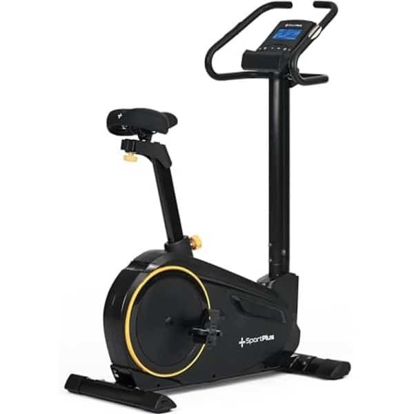 Thuis Fitness Fiets met 24 Weerstandsniveaus en 24 Trainingsprogramma's - Ideaal voor Cardio Training