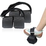 Tibialis Foot Loops, 2 Stuks, Verstelbare Dumbbells, Enkelbanden, Dumbbell Bevestiging, Enkelband, Kickbacks Voetlus voor Krachttraining, Mannen en Vrouwen