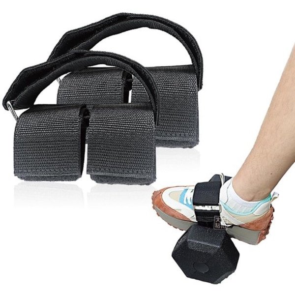 Tibialis Foot Loops, 2 Stuks, Verstelbare Dumbbells, Enkelbanden, Dumbbell Bevestiging, Enkelband, Kickbacks Voetlus voor Krachttraining, Mannen en Vrouwen