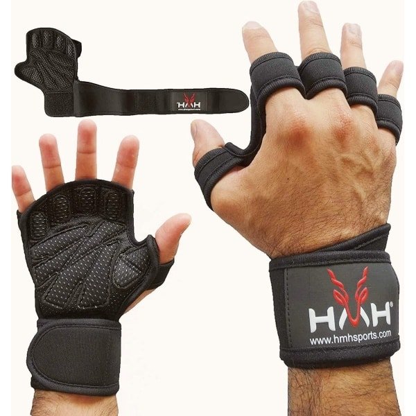 Trainingshandschoenen Sportschool Fitness Gewichtheffen Crossfit - Ademend & Antislip