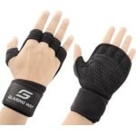 Trainingshandschoenen met Polssteun en Volledige Palm Grip voor Fitness en Krachttraining (Maat M)