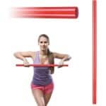 Trainingsstok 120 cm - Flexibele Gymnastiekstok voor Fitness, Pilates en Krachttraining