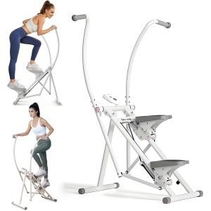 Traploper voor thuis - Trapklimmer crosstrainer - Full body training - Stil en compact