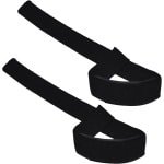 Trekhulp Nylon - Trainingslussen - Krachttraining Ondersteuning - Verbetert Grip - 200 Gram - Zwart