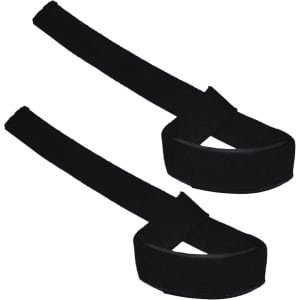 Trekhulp Nylon - Trainingslussen - Krachttraining Ondersteuning - Verbetert Grip - 200 Gram - Zwart