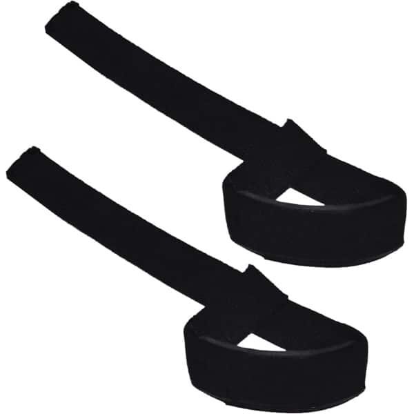 Trekhulp Nylon - Trainingslussen - Krachttraining Ondersteuning - Verbetert Grip - 200 Gram - Zwart