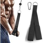 Tricep Rope met Antislip Handgrepen voor Krachttraining en Gym