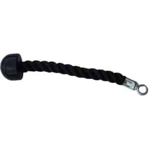 Triceps Touw voor Thuistraining | 37 cm | Fitnessaccessoire voor Krachttraining