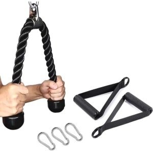 Triceps Trekkoord Set voor Krachttraining - Multifunctionele Fitness Apparatuur voor Armspieren