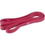 Umbro Power Band 25 kg - Weerstandsband 208 x 4,5 x 0,7 cm - Fitness Elastiek voor Krachttraining en Revalidatie - Gesloten Lus - Rood