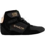 Unisex Sportschoenen Hoog - Zwart Goud Stabiliteit & Flexibiliteit voor Krachttraining