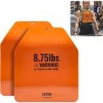 VEVOR Gewichtsvestplaten Krachttraining Hardlooptraining 3,97kgx2 Halterschijven