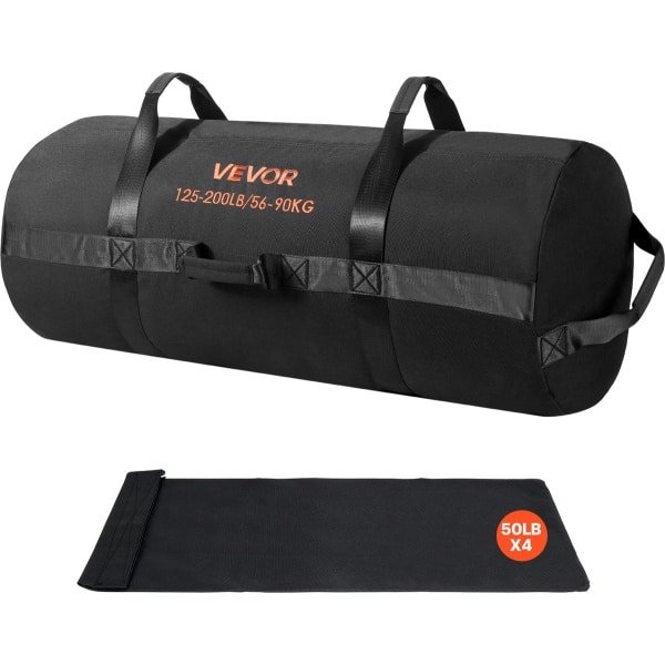 VEVOR Zandzak Fitnesstas Trainingstas voor CrossFit Krachttraining 56-90kg