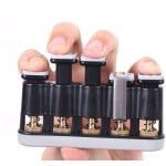 VT Goods - Vinger- en handtrainer - Krachttrainer voor gitaar en piano - Grijs - Trigger-vingertraining - Ideaal voor beginners - Verbeter handkracht