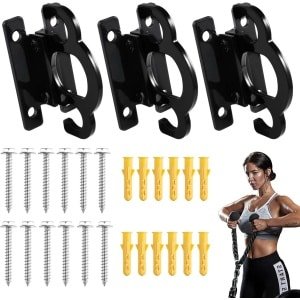 Veelzijdig Weerstandsband Muuranker Systeem voor Krachttraining Thuisgym